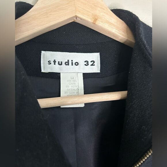 Studio 32 wool jacket blazer - Picture 4 of 4